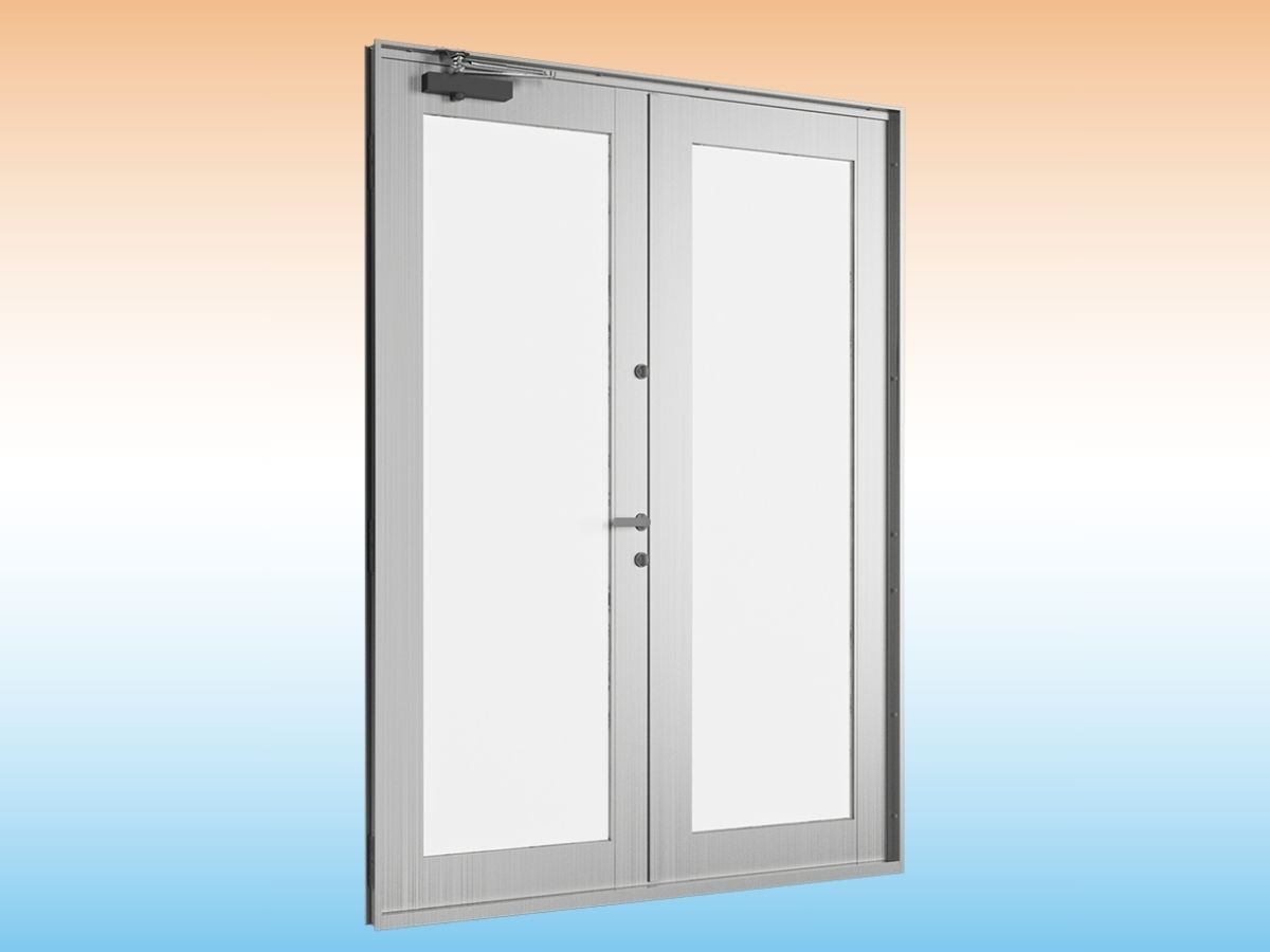 CỬA ĐI MỞ QUAY 2 CÁNH