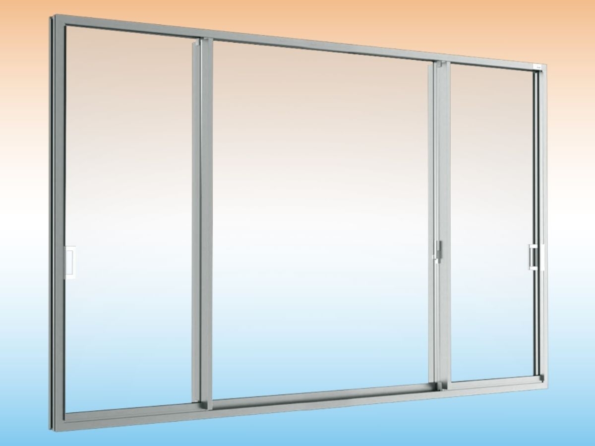 Sliding door (3 panels on 2 tracks) SFS