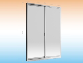 ATIS CỬA ĐI MỞ TRƯỢT 2 CÁNH