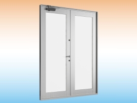 CỬA ĐI MỞ QUAY 2 CÁNH