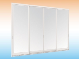 Cửa đi trượt (2–4 cánh, 2–3 ray)
