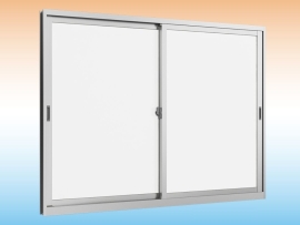 CỬA SỔ LÙA 2 CÁNH 2 RAY TRƯỢT
