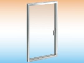 Single casement window